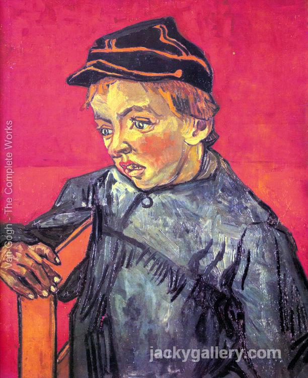 escolars figure, Van Gogh painting